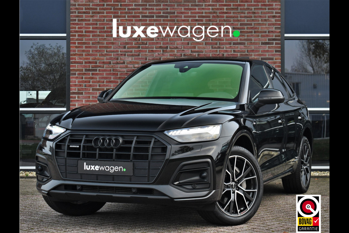 Audi Q5 Sportback 50 TFSI e S-Line Pano ACC El-zetels Ruitstiksel 20inch Camera