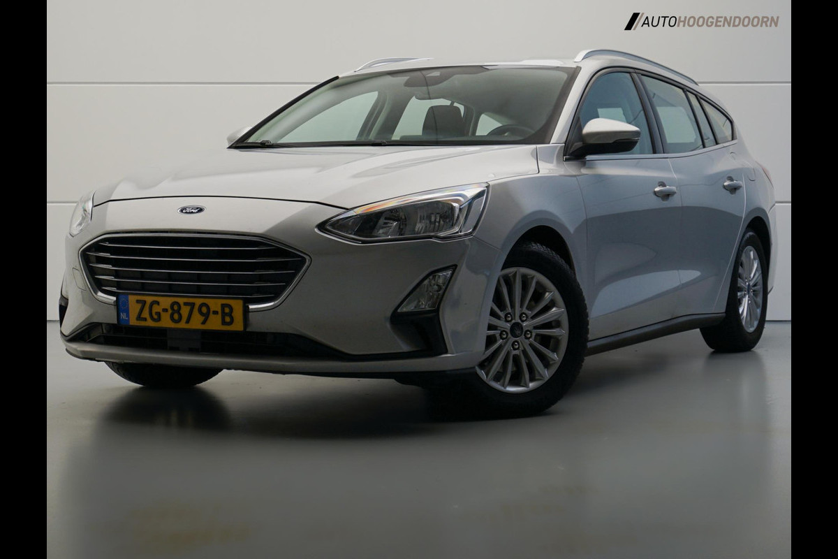 Ford FOCUS Wagon 1.0 EcoBoost Titanium Business (APPLE CARPLAY,AUTOMAAT,CLIMATE,CRUISE,LM-VELGEN,TRREKHAAK,TOPCONDITIE)