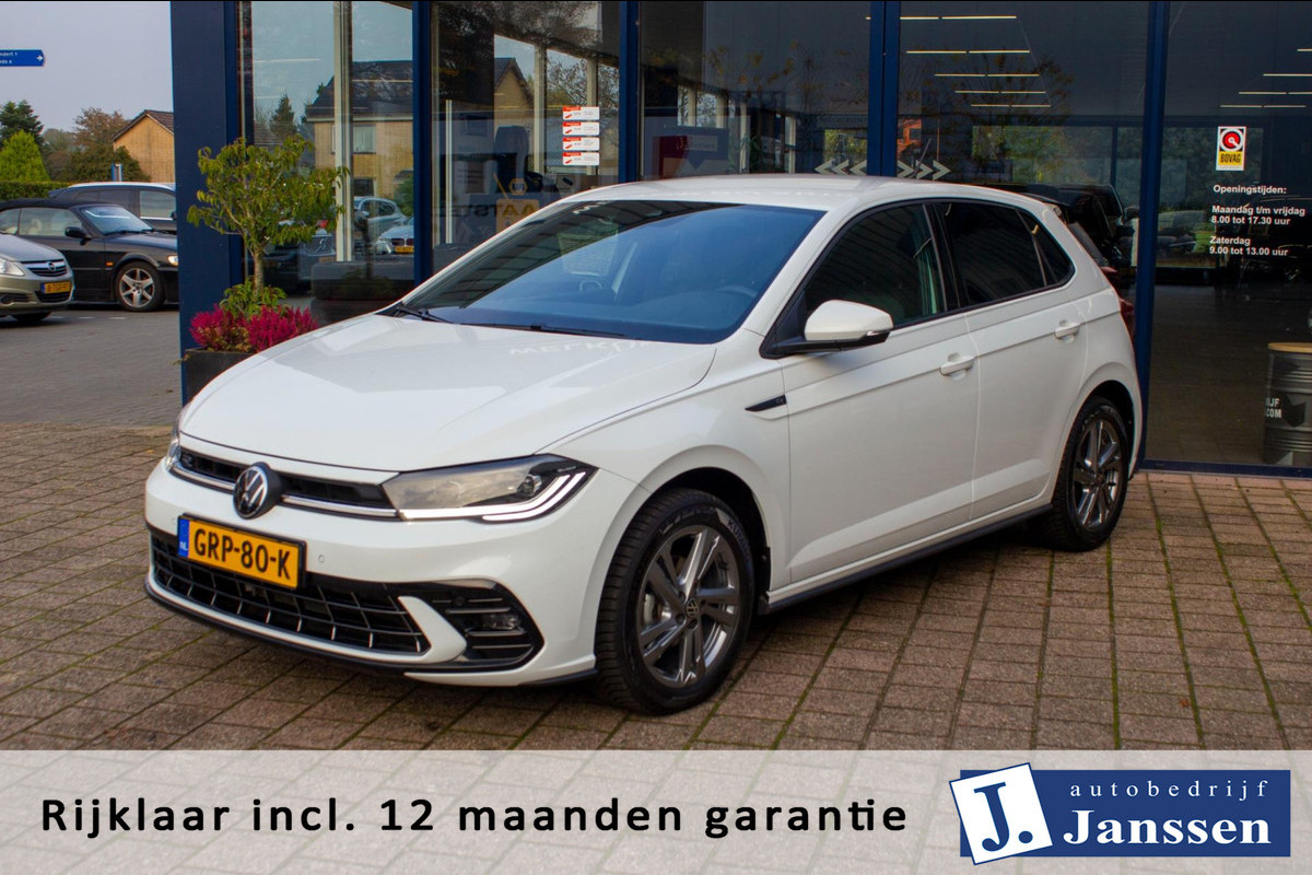 Volkswagen Polo 1.0 TSI R-Line Business | Prijs rijklaar incl. 12 mnd garantie | IQ Light Navi Stoelverwarming