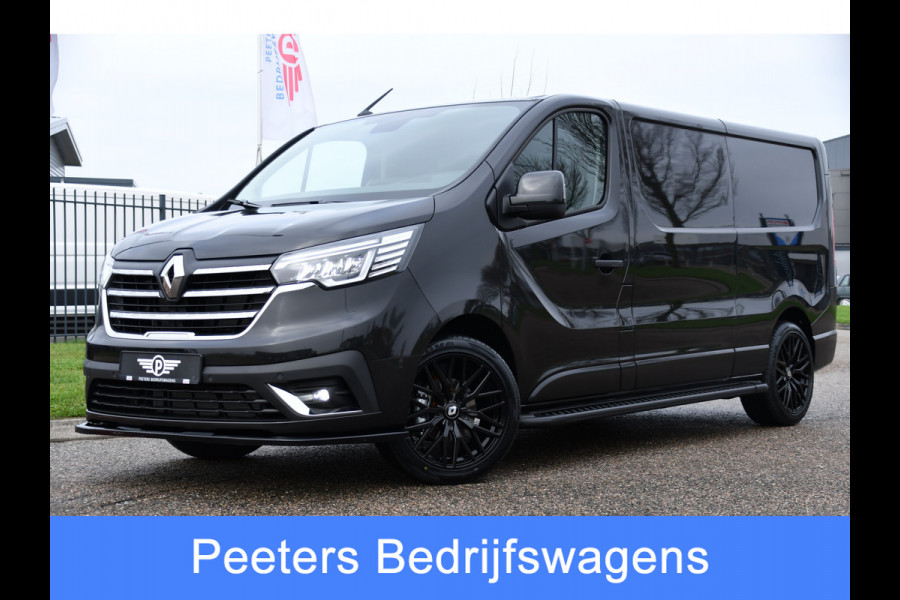 Renault Trafic 2.0 dCi 130 T30 L2H1 Black Edition Camera, Cruise, Sensoren, Multimedia, Carplay, 130Pk, Trekhaak, Keyless, Clima, UNIEK!