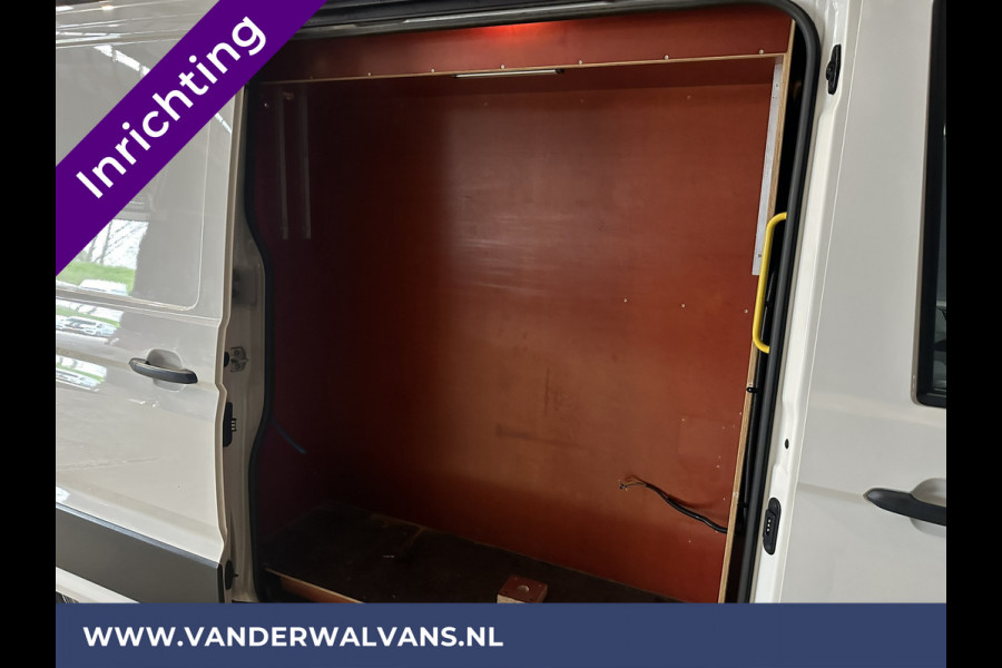 Volkswagen Crafter 2.0 TDI L3H2 L2H1 inrichting Euro6 Airco | 2x Zijdeur | Camera | Trekhaak | Cruisecontrol Apple Carplay, Android Auto, Chauffeursstoel, Bijrijdersbank