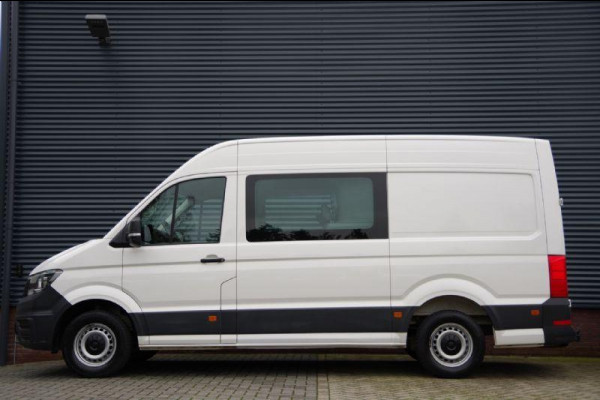 Volkswagen Crafter 35 2.0 TDI L3H3(L2H2) DC-7P 4Motion, 140PK, TREKHAAK, LEDER, NAVI, CRUISE, PARKEERSENSOREN, APPLE CARPLAY, 4X4, 4WD, AWD