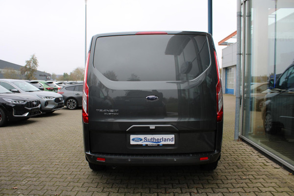 Ford Transit Custom 300 2.0 TDCI L1H1 Limited DC | 170pk Automaat | Dubbele cabine | Dubbele schuifdeur met ruit | Bijrijdersstoel | Stoelverwarming | Scherm | Camera | Achterklep