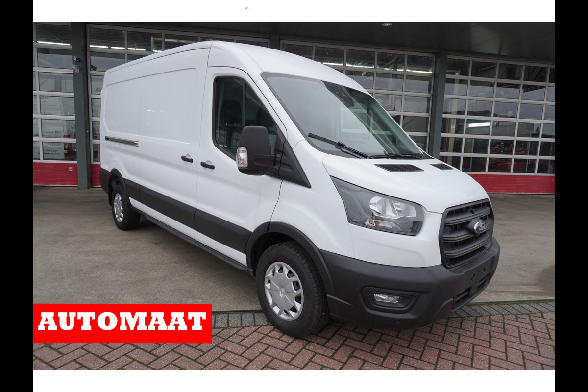 Ford Transit 350L 2.0 TDCI 165PK L3H2 Trend RWD Automaat Airco | Cruise | Camera | Trekhaak 3.500KG | Standkachel