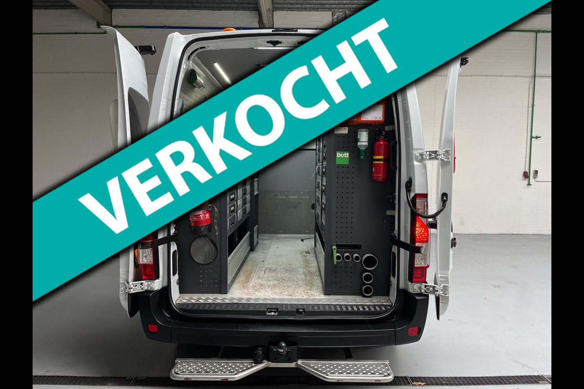 Renault Master SERVICEWAGEN T35 2.3 DCI 145PK euro6 L2H2 VICTRON V230 BOTT INRICHTING AIRCO STANDKACHEL TREKHAAK RIJKLAARPRIJS!