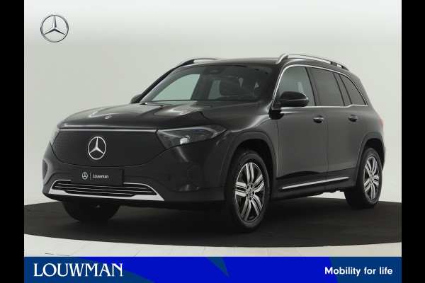 Mercedes-Benz EQB 250+ Luxury Line 7p. 71 kWh | Premium pakket | Parkeerpakket met achteruitrijcamera | KEYLESS-GO comfort pakket | EASY PACK achterklep | Dodehoekassistent | Spiegelpakket | Extra USB-poorten |