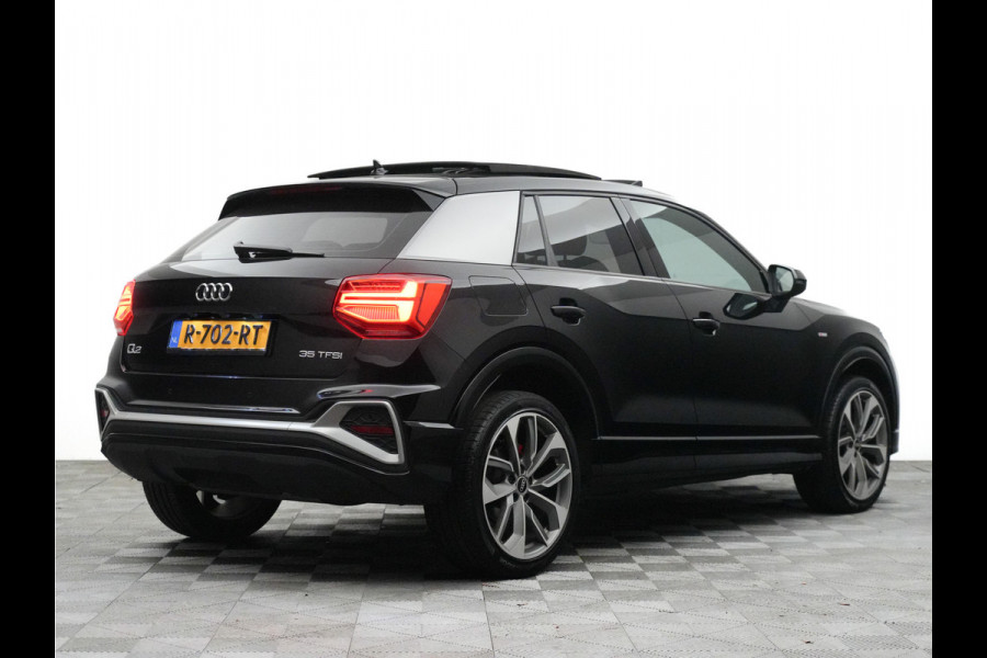 Audi Q2 35 TFSI Aut7 150pk Edition S-line (b&o,leer,panodak,virtual cockpit,keyless,matrix)