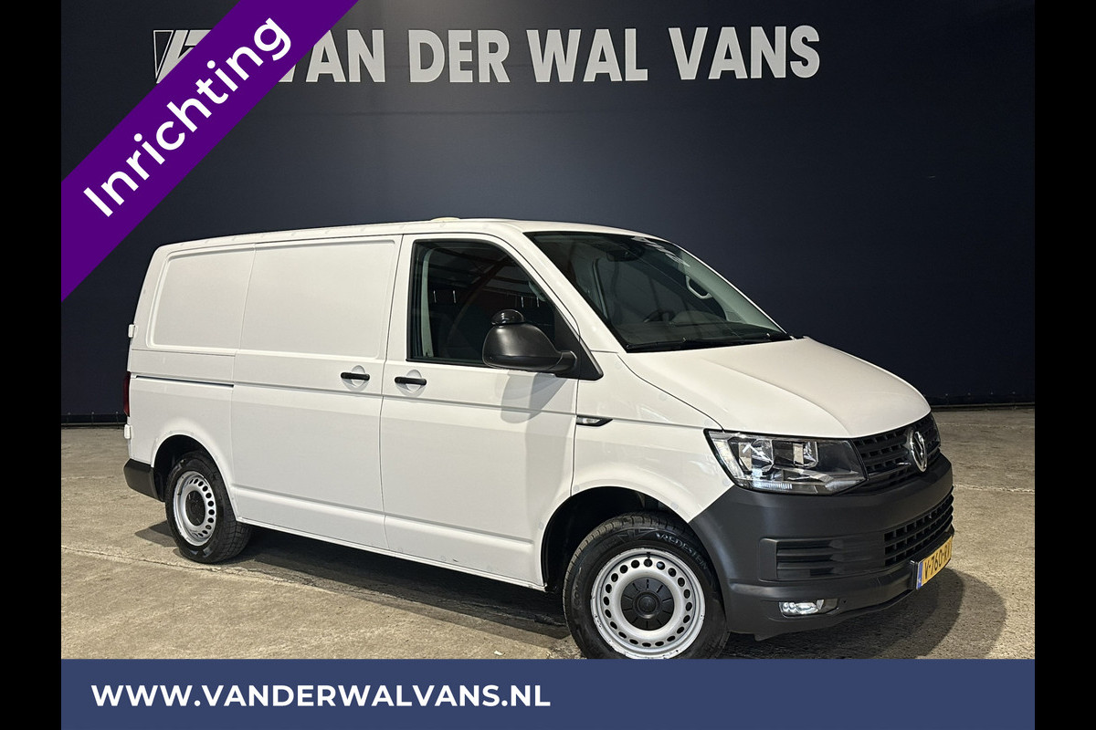 Volkswagen Transporter 2.0 TDI 102pk L1H1 Inrichting Euro6 Airco | Trekhaak | Cruisecontrol Parkeersensoren