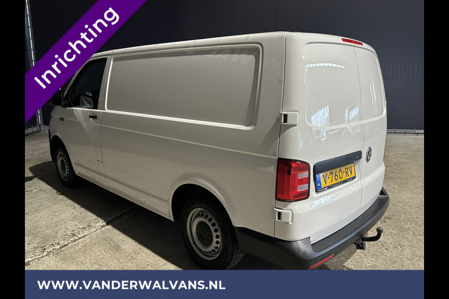 Volkswagen Transporter 2.0 TDI 102pk L1H1 Inrichting Euro6 Airco | Trekhaak | Cruisecontrol Parkeersensoren