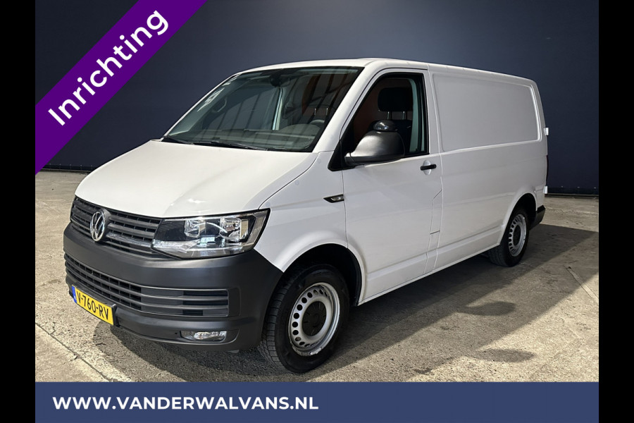 Volkswagen Transporter 2.0 TDI 102pk L1H1 Inrichting Euro6 Airco | Trekhaak | Cruisecontrol Parkeersensoren