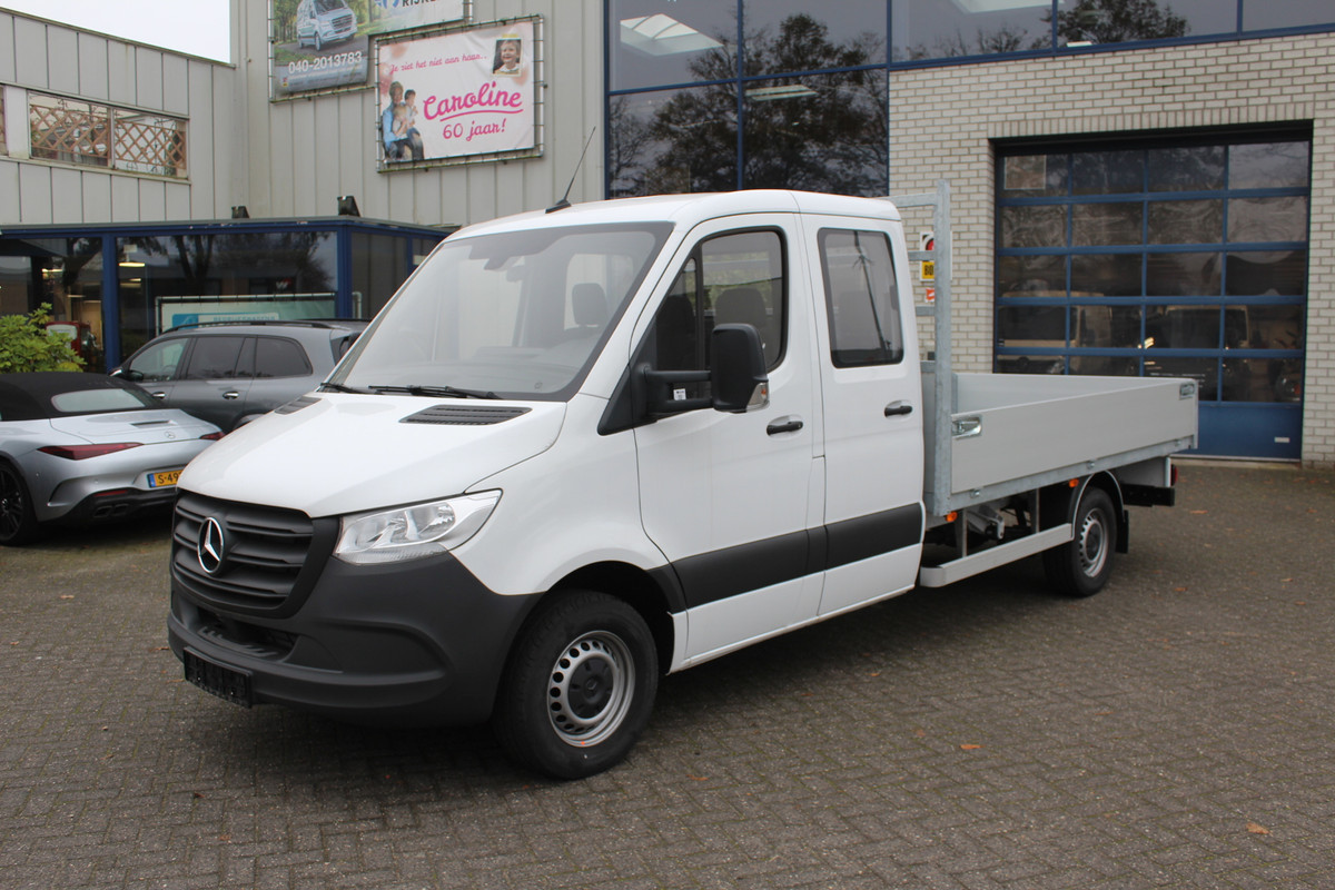 Mercedes-Benz Sprinter 315 CDI L3 RWD DC MBUX met navigatie, Trekhaak Open laadbak