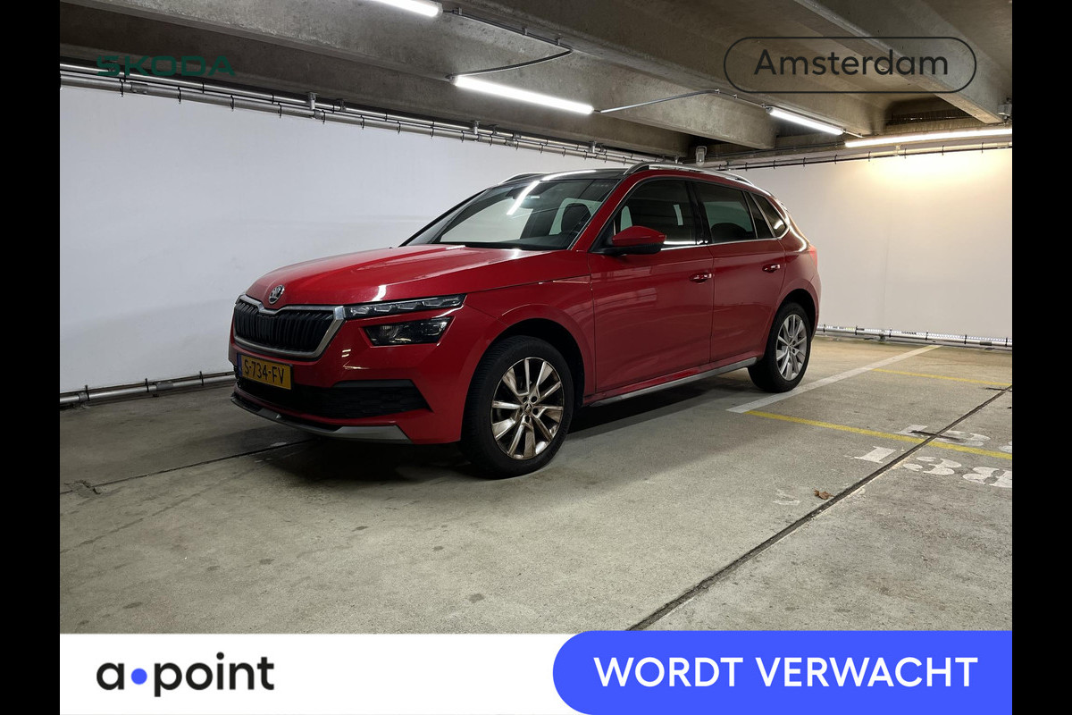 Škoda Kamiq 1.0 TSI Style Business 110 pk Automaat (DSG) | Verlengde garantie | Navigatie via App | Panoramadak | Parkeersensoren | Achteruitrijcamera | Adaptieve cruise control |