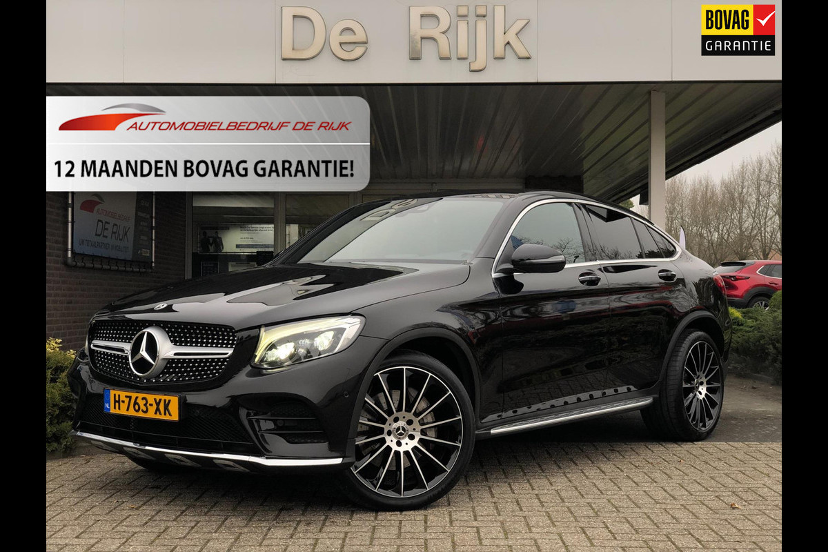 Mercedes-Benz GLC Coupé 250 4MATIC Premium AMG-Line | Leder, Navi, Camera, 21'' AMG LMV, El. A.klep, Climate, Cruise |