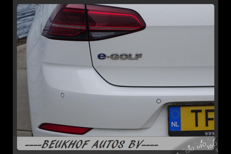 Volkswagen e-Golf Carplay Virtual Dash Navigatie Led Camera