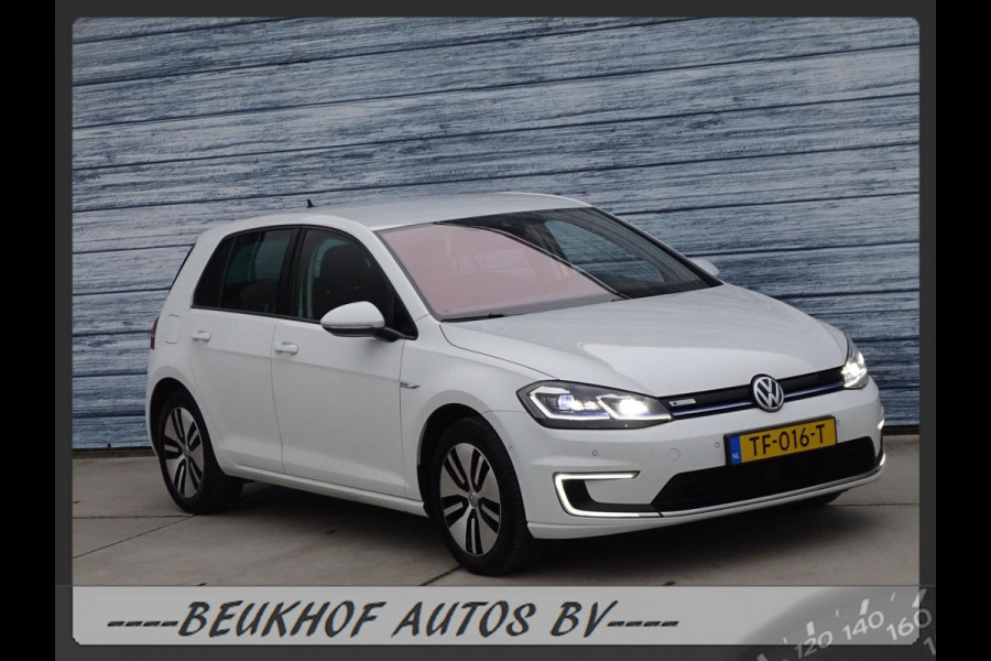 Volkswagen e-Golf Carplay Virtual Dash Navigatie Led Camera