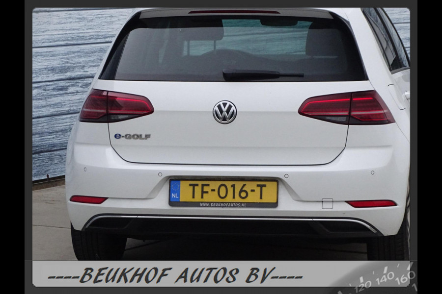 Volkswagen e-Golf Carplay Virtual Dash Navigatie Led Camera