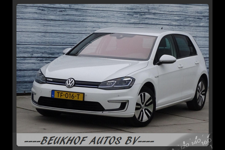 Volkswagen e-Golf Carplay Virtual Dash Navigatie Led Camera