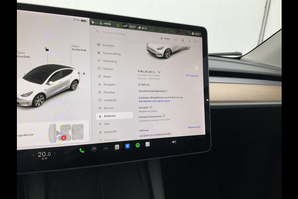 Tesla Model Y Long Range AWD 75 kWh Autopilot Stoelverw voor/achter BTW auto Dual Motor