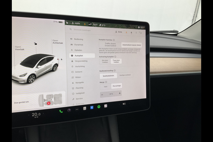 Tesla Model Y Long Range AWD 75 kWh Autopilot Stoelverw voor/achter BTW auto Dual Motor