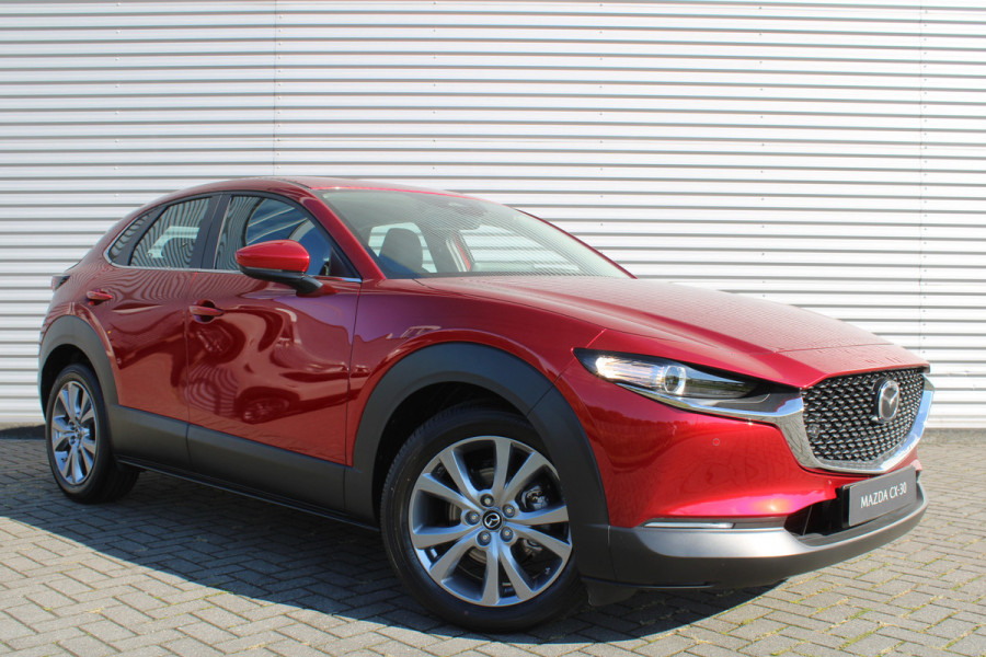 Mazda CX-30 2.0 e-SkyActiv-G 122PK 6MT Hybrid Exclusive-line | Black Comfort Pack | | Hoge Korting | Uit voorraad leverbaar | Private Lease vanaf €449,- per maand |