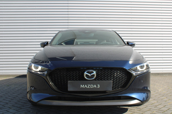 Mazda 3 2.0 e-SkyActiv-G 122PK 6MT Exclusive-line | Black Comfort Pack | Driver Assistance & Sound Pack | Design Pack | Hoge Korting | Uit voorraad leverbaar | Private Lease vanaf €469,- per maand |