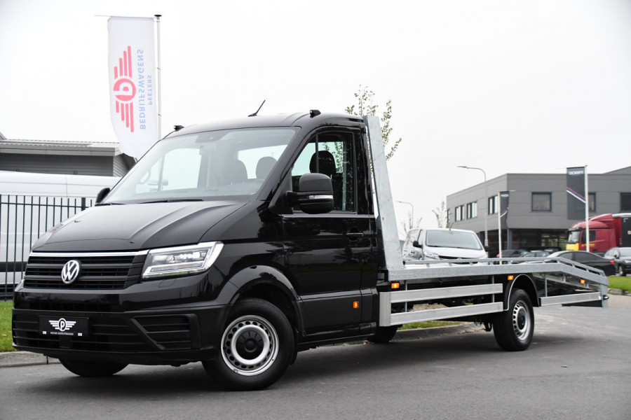 Volkswagen Crafter Oprijwagen 35 2.0 TDI L4 Highline Cruise, Carplay, 177PK, Automaat,  1200KG Laadvermogen, Stoelverwarming, LED,  Luchtvering, UNIEK! Autotransport, Trailer, Combinatie, Transport