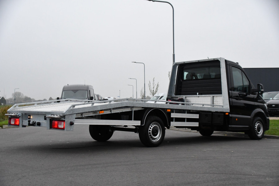 Volkswagen Crafter Oprijwagen 35 2.0 TDI L4 Highline Cruise, Carplay, 177PK, Automaat,  1200KG Laadvermogen, Stoelverwarming, LED,  Luchtvering, UNIEK! Autotransport, Trailer, Combinatie, Transport