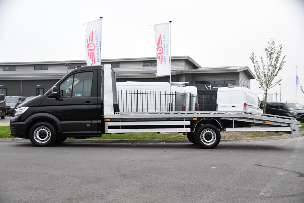 Volkswagen Crafter Oprijwagen 35 2.0 TDI L4 Highline Cruise, Carplay, 177PK, Automaat,  1200KG Laadvermogen, Stoelverwarming, LED,  Luchtvering, UNIEK! Autotransport, Trailer, Combinatie, Transport