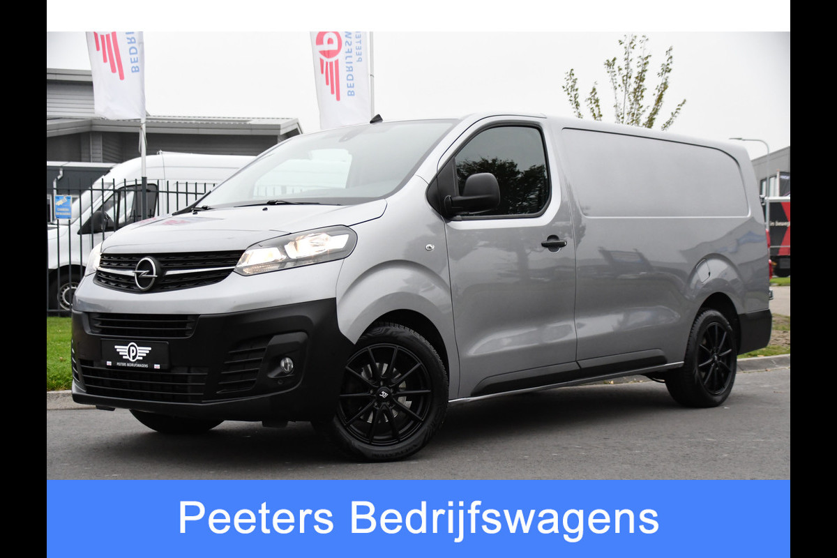 Opel Vivaro 2.0 CDTI L3H1 PB Edition Camera, Cruise, Carplay, 122PK Automaat, Sensoren,  Multimedia, Dodehoek, UNIEK!