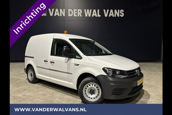 Volkswagen Caddy 2.0 TDI 102pk L1H1 inrichting Euro6 Airco | Navigatie | Cruisecontrol Apple Carplay, Android Auto, 1500kg Trekhaak, Parkeersensoren