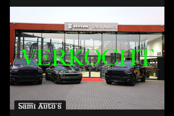 Dodge Ram 1500 LIMITED NIGHT H.O 540PK 706 Nm 2025 | XB9 | MASSAGE | BOM VOL | CREW CAB | DUBBELE CABINE | GRIJSKENTEKEN | €99950,- EXCL BTW | VOORRAAD 2259 - 9038