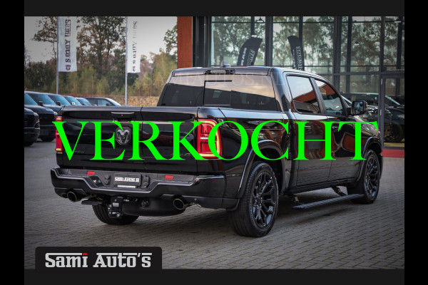 Dodge Ram 1500 LIMITED NIGHT H.O 540PK 706 Nm 2025 | XB9 | MASSAGE | BOM VOL | CREW CAB | DUBBELE CABINE | GRIJSKENTEKEN | €99950,- EXCL BTW | VOORRAAD 2259 - 9038