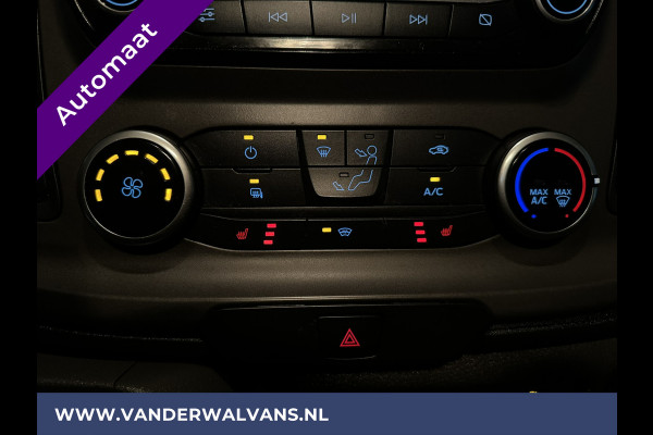 Ford Transit Custom 2.0 TDCI 131pk Automaat L2H1 Euro6 Airco | 2x zijdeur | LED | Camera | Apple Carplay Cruisecontrol, Verwarmde voorruit, Stoelverwarming, Parkeersensoren Bijrijdersbank