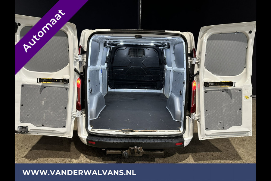 Ford Transit Custom 2.0 TDCI 131pk Automaat L2H1 Euro6 Airco | 2x zijdeur | LED | Camera | Apple Carplay Cruisecontrol, Verwarmde voorruit, Stoelverwarming, Parkeersensoren Bijrijdersbank