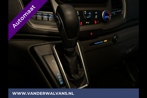 Ford Transit Custom 2.0 TDCI 131pk Automaat L2H1 Euro6 Airco | 2x zijdeur | LED | Camera | Apple Carplay Cruisecontrol, Verwarmde voorruit, Stoelverwarming, Parkeersensoren Bijrijdersbank