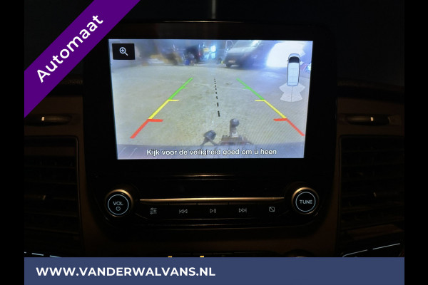 Ford Transit Custom 2.0 TDCI 131pk Automaat L2H1 Euro6 Airco | 2x zijdeur | LED | Camera | Apple Carplay Cruisecontrol, Verwarmde voorruit, Stoelverwarming, Parkeersensoren Bijrijdersbank