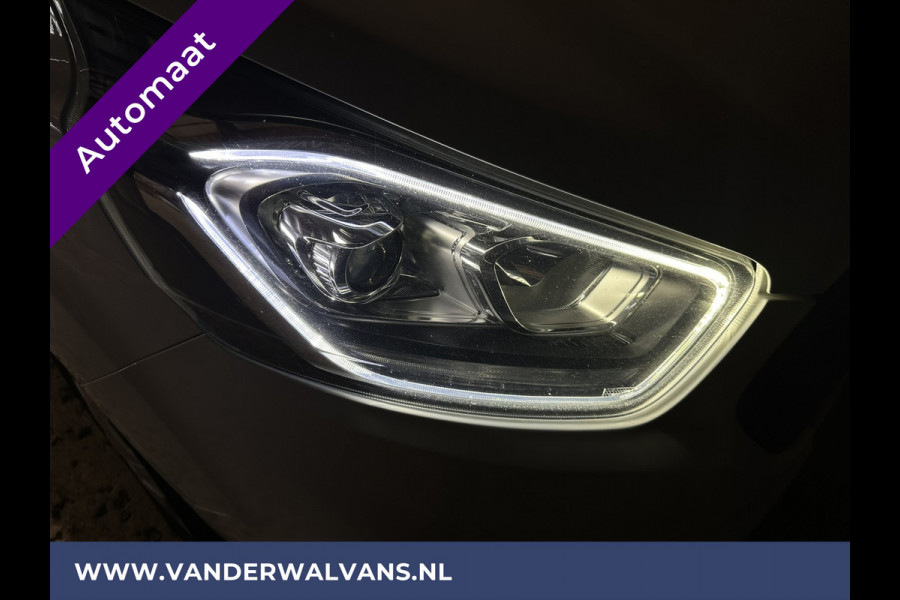 Ford Transit Custom 2.0 TDCI 131pk Automaat L2H1 Euro6 Airco | 2x zijdeur | LED | Camera | Apple Carplay Cruisecontrol, Verwarmde voorruit, Stoelverwarming, Parkeersensoren Bijrijdersbank