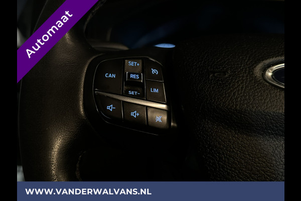 Ford Transit Custom 2.0 TDCI 131pk Automaat L2H1 Euro6 Airco | 2x zijdeur | LED | Camera | Apple Carplay Cruisecontrol, Verwarmde voorruit, Stoelverwarming, Parkeersensoren Bijrijdersbank