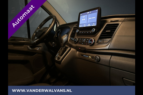 Ford Transit Custom 2.0 TDCI 131pk Automaat L2H1 Euro6 Airco | 2x zijdeur | LED | Camera | Apple Carplay Cruisecontrol, Verwarmde voorruit, Stoelverwarming, Parkeersensoren Bijrijdersbank