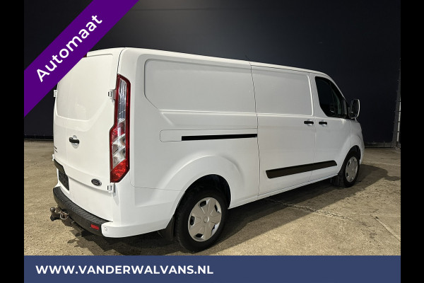 Ford Transit Custom 2.0 TDCI 131pk Automaat L2H1 Euro6 Airco | 2x zijdeur | LED | Camera | Apple Carplay Cruisecontrol, Verwarmde voorruit, Stoelverwarming, Parkeersensoren Bijrijdersbank