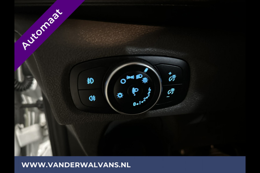 Ford Transit Custom 2.0 TDCI 131pk Automaat L2H1 Euro6 Airco | 2x zijdeur | LED | Camera | Apple Carplay Cruisecontrol, Verwarmde voorruit, Stoelverwarming, Parkeersensoren Bijrijdersbank