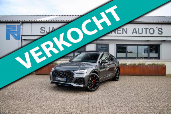 Audi Q5 Sportback 50 TFSIe Quattro Competition S Edition S-Line 299pk Automaat|1e|DLR|Luchtvering|Panoramadak|Virtual Cockpit|OLED