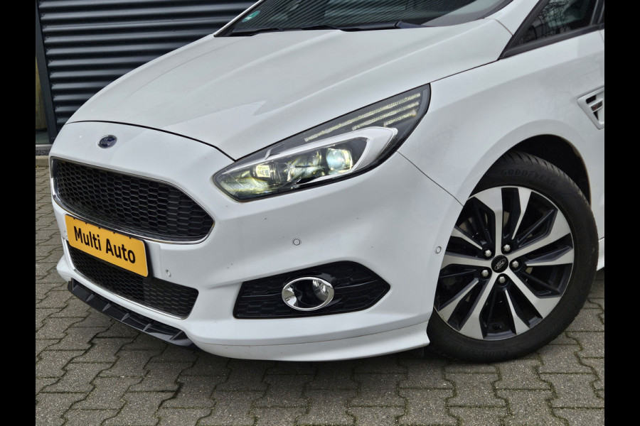 Ford S-Max 1.5 ST-Line 7 Persoons 160pk | Adaptive Cruise | Lederen Sportstoelen Memory | Camera | Apple Carplay | Stuur & Stoelverwarming | Navi Full Map | LED |