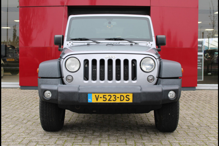 Jeep Wrangler 2.8 CRD Rubicon Grijs Kenteken! | Trekhaak Afneembaar | Navigatie | Airco | Stoelverwarming