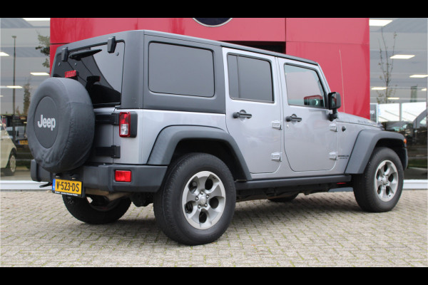 Jeep Wrangler 2.8 CRD Rubicon Grijs Kenteken! | Trekhaak Afneembaar | Navigatie | Airco | Stoelverwarming