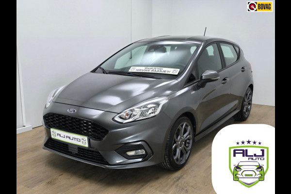 Ford Fiesta ST-Line occasion met 145pk (!) en carplay | Tweedehands Ford Fiesta ST in antraciet | Sportstoelen | Bovag | 6 versn.