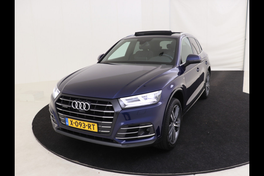 Audi Q5 55 TFSI e quattro S-LINE PANORAMADAK BANG & OLUFSEN NAPPA LEDER ADAPTIVE CRUISE CONTROL 20 INCH VELGEN STOELVERWARMING V+A