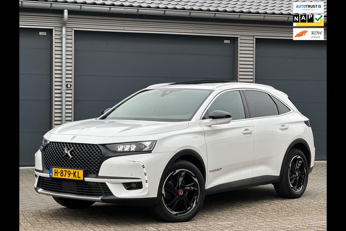 DS 7 Crossback 1.6 PureTech Performance Line, panoramadak,trekhaak, zeer luxe uitvoering