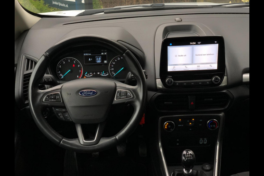 Ford EcoSport 1.0 EcoBoost Connected | Cruise, Carplay/Android, Airco, DAB, Bluetooth |