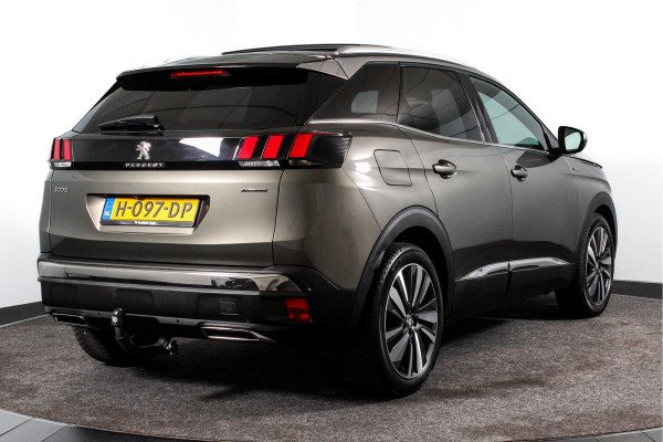 Peugeot 3008 1.2 130 PK PureTech GT Line S/K-Panodak | Dig. Cockpit | Cruise | Camera | PDC | NAV + App. Connect | Auto. Airco | Afn. Trekhaak | LM 19"|